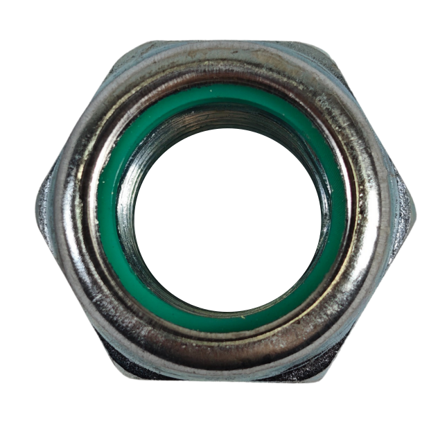 Porca Sextavada Autotravante Nylon (Alta)